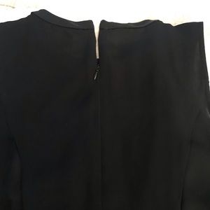 Sexy black cocktail dress